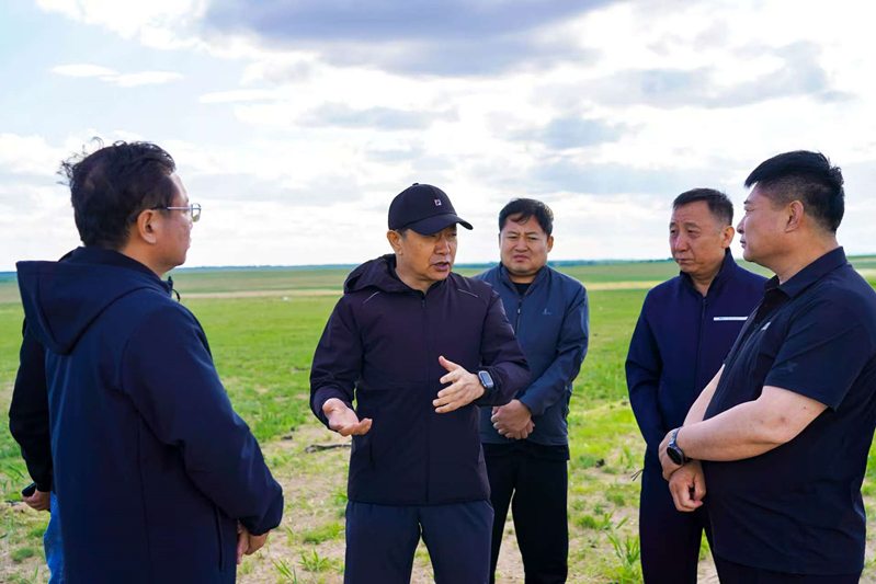 奇·达楞太现场督导中央第二生态环境保护督察组交办群众环境信访案件办理工作.jpg